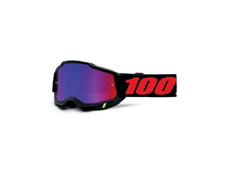 100% Accuri 2 Goggle Morphuis / Mirror Red/Blue Lens click to zoom image