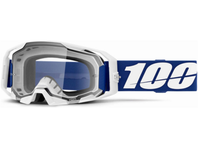 100% ARmatic MTB Goggles / Clear Lens Blue