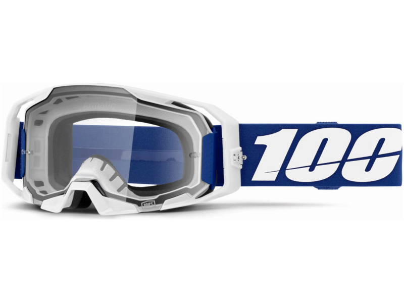 100% ARmatic MTB Goggles / Clear Lens Blue click to zoom image