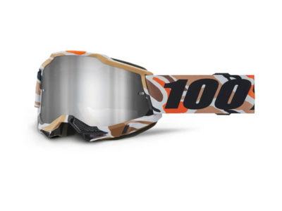 100% 100% Accuri 2 Goggles Flea - Mirror Silver Lens