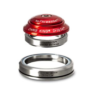 Chris King Dropset 3 41/52 Headset / 1-1/8 Inch - 1-1/2 Inch 1-1/8 Inch - 1-1/2 Inch Red  click to zoom image