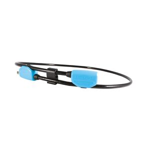 Hiplok Pop Wearable Cable Lock 10mm X 1.3m - Waist 24-42 Inches 10MM X 1.3M CYAN  click to zoom image