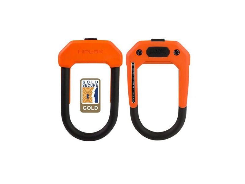 Hiplok Dx D Lock 14mm X 15 X 8.5cm Hardened Steel (Gold Sold Secure) click to zoom image