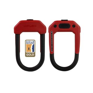 Hiplok Dx D Lock 14mm X 15 X 8.5cm Hardened Steel (Gold Sold Secure) 14MM X 15 X 8.5CM RED  click to zoom image
