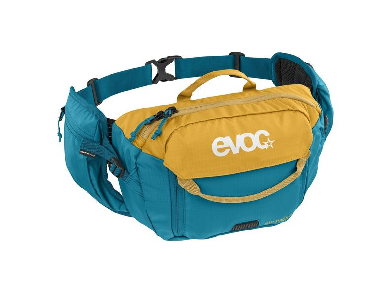 EVOC Hip Pack 3l 2023: Loam/Ocean One Size click to zoom image