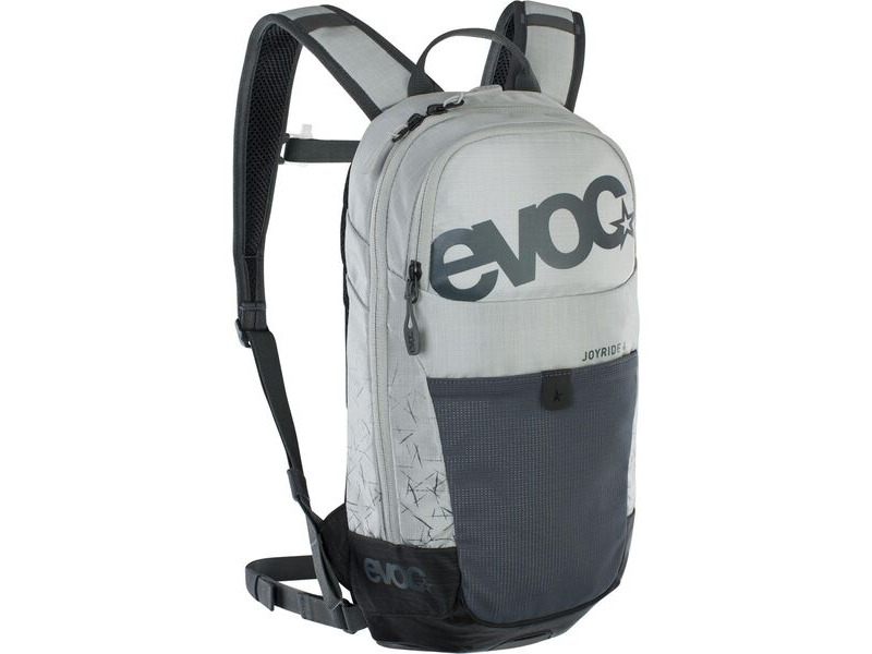 EVOC Joyride 4l Kids Backpack 2023: Silver/Carbon Grey One Size click to zoom image