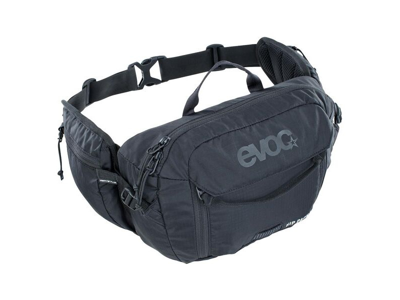 EVOC Hip Pack Hydration Pack 3l + 1.5l Bladder 2025: Black 2025 One Size click to zoom image