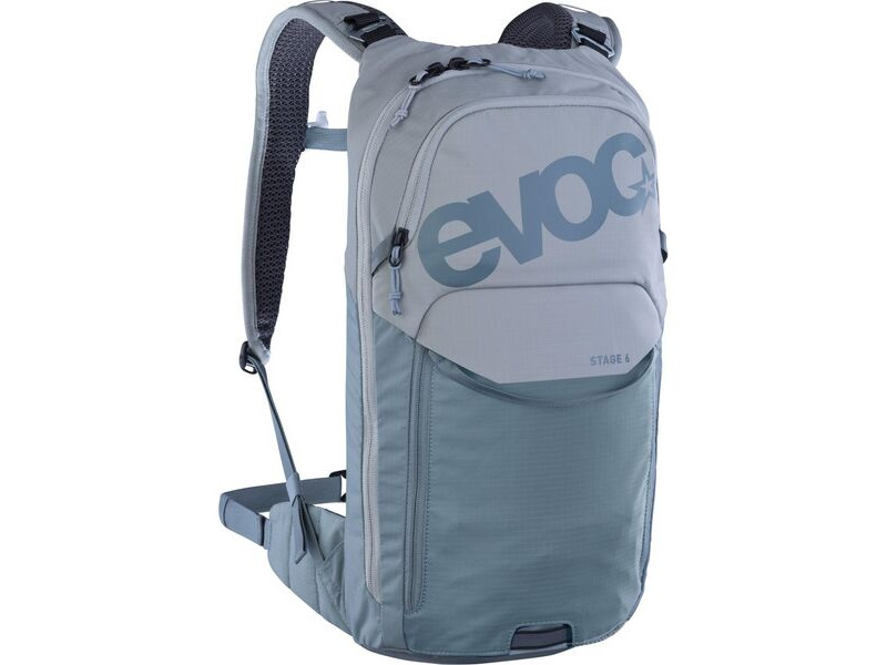 EVOC Stage 6l Performance Backpack + 2l Hydration Bladder Stone/Steel 6l click to zoom image