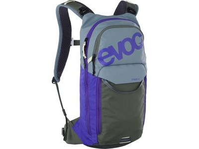 EVOC Stage 6 + Hydration Bladder 2 2026: Steel/Violet/Dark Olive One Size