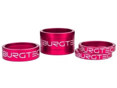 Burgtec Stem Spacer Kit  Toxic Barbie Pink  click to zoom image