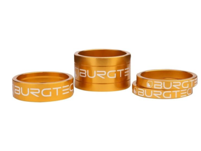 Burgtec Stem Spacer Kit  Burgtec Bullion Gold  click to zoom image