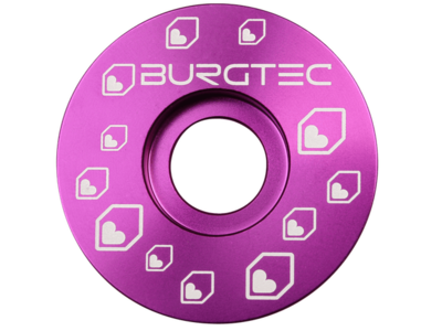 Burgtec Top Cap  Purple Rain  click to zoom image