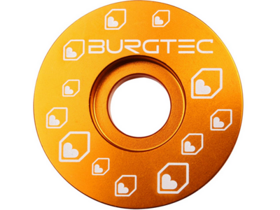 Burgtec Top Cap  Iron Bro Orange  click to zoom image