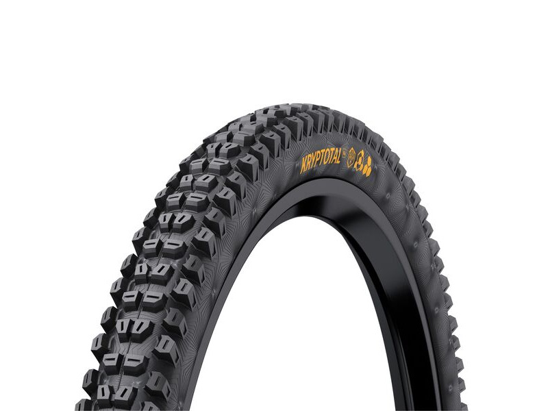Continental Kryptotal Rear Downhill Tyre - Soft Compound Foldable Black & Black 29x2.40" click to zoom image