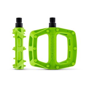 DMR V6 Plastic Pedal - Cro-Mo Axle  Green  click to zoom image