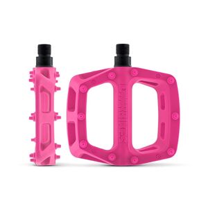 DMR V6 Plastic Pedal - Cro-Mo Axle  Pink  click to zoom image