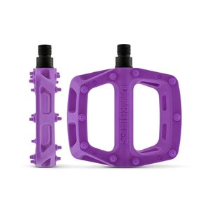 DMR V6 Plastic Pedal - Cro-Mo Axle  Purple  click to zoom image