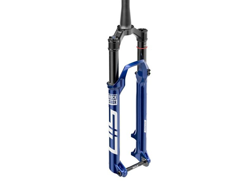 RockShox Fork Sid Ultimate Race Day - 3p Crown D1 (Includes Ziptie Fender, Star Nut, Maxle Stealth): Blue Crush 120mm click to zoom image
