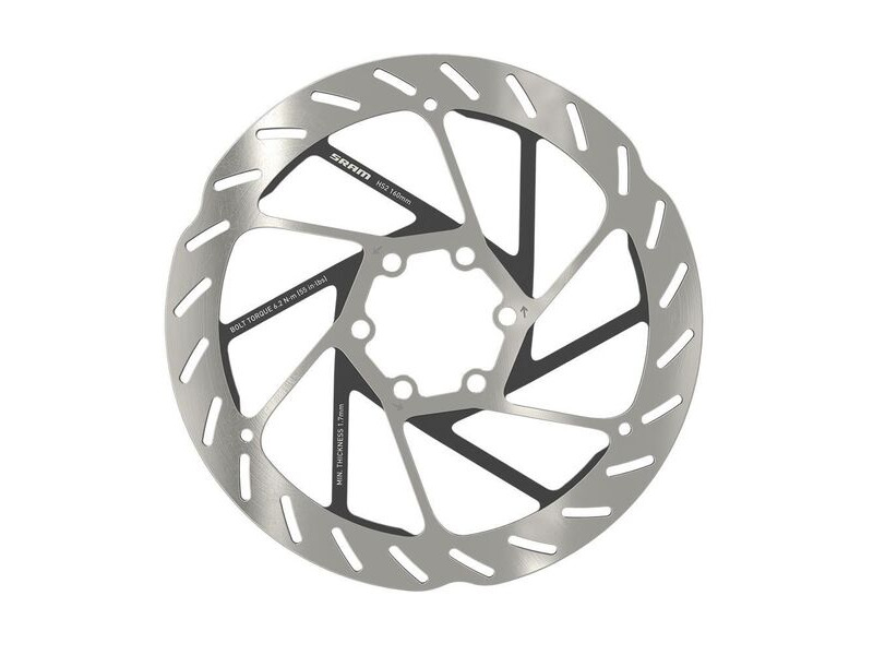 Sram Rotor - Hs2 6-bolt (Includes Steel Rotor Bolts) Rounded 200mm click to zoom image