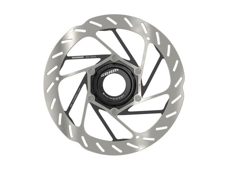 Sram Rotor - Hs2 Center Lock (Lockring Sold Separately) Rounded 180mm click to zoom image