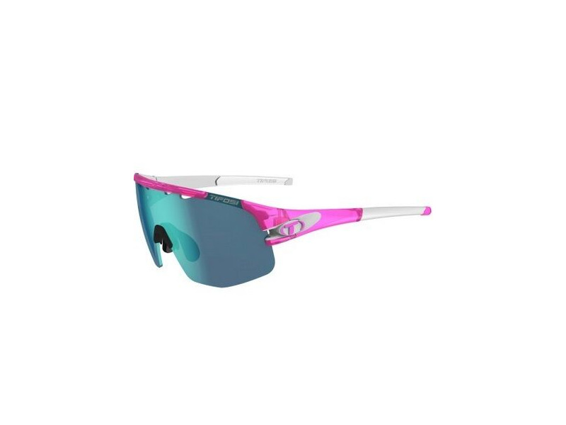 Tifosi Sledge Lite Interchangeable Lens Sunglasses Crystal Pink click to zoom image