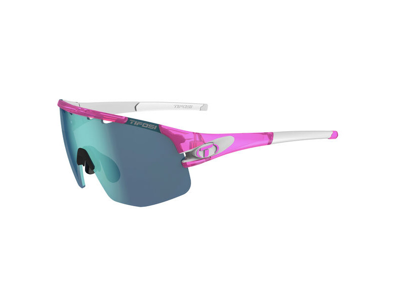 Tifosi Sledge Lite Interchangeable Lens Sunglasses Crystal Pink click to zoom image