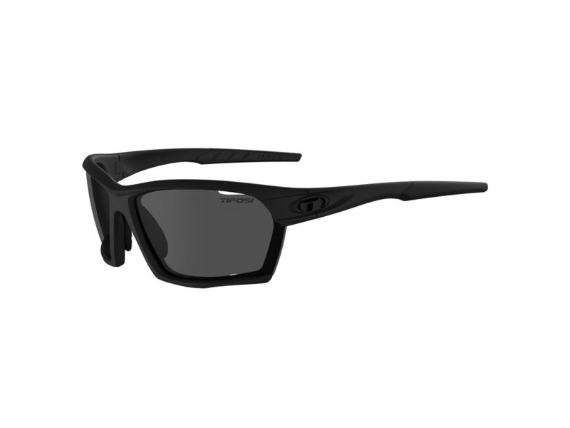 Tifosi Kilo Interchangeable Lens Sunglasses Blackout/Smoke/Ac Red/Clear click to zoom image