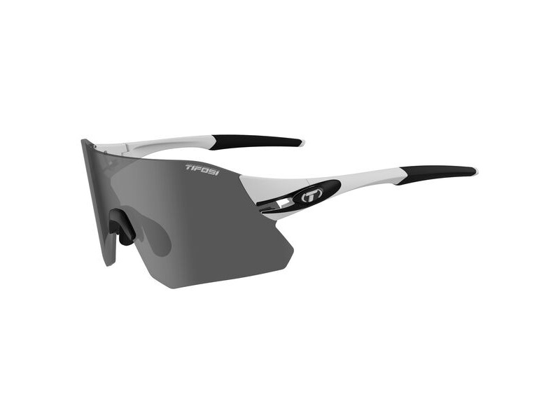 Tifosi Rail Interchangeable Lens Sunglasses White/Black click to zoom image