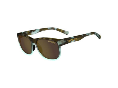 Tifosi Swank Xl Single Lens Sunglasses Blue Tortoise