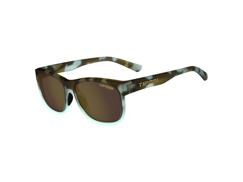 Tifosi Swank Xl Single Lens Sunglasses Blue Tortoise click to zoom image