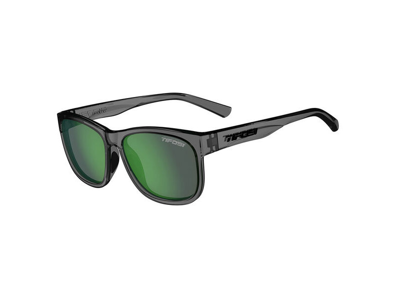Tifosi Swank Single Lens Sunglasses - Limited Edition Crystal Smoke Xl click to zoom image