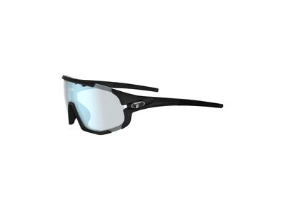 Tifosi Sledge Fototec Single Lens Sunglasses Matte Black Clarion Blue