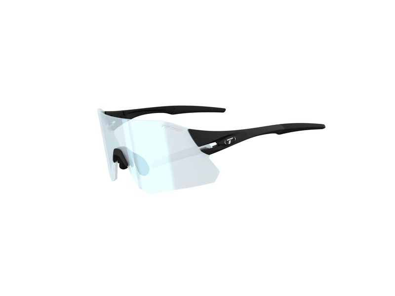 Tifosi Rail Clarion Fototec Lens Sunglasses Matte Black/Clarion Blue click to zoom image