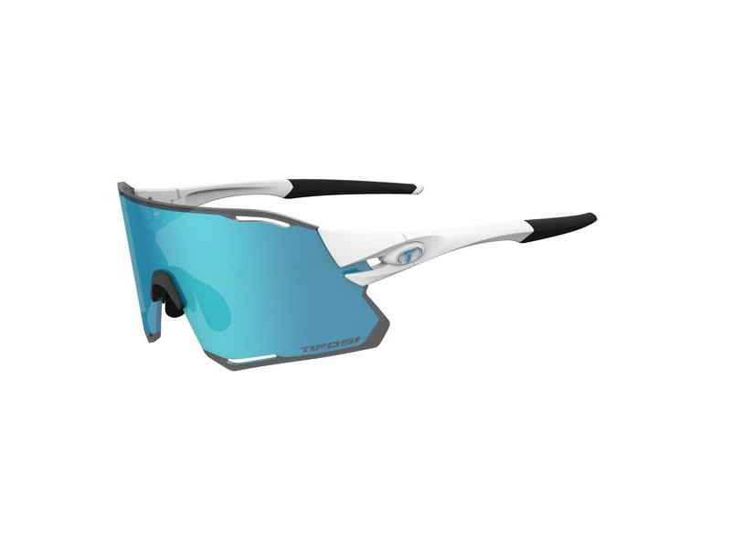 Tifosi Rail Race Interchangeable Clarion Lens Sunglasses (2 Lens Limited Edition) Matte White click to zoom image