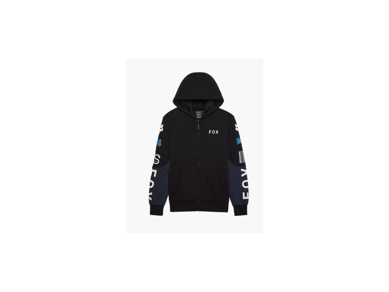 Fox RS Blocked Sasquatch Zip Hoodie Black click to zoom image