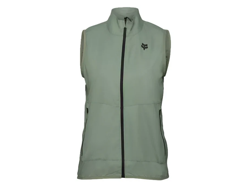 Fox Womens Ranger Wind Vest Moss click to zoom image