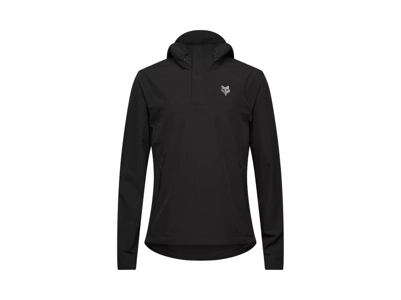 Fox Ranger Wind Pullover Black click to zoom image