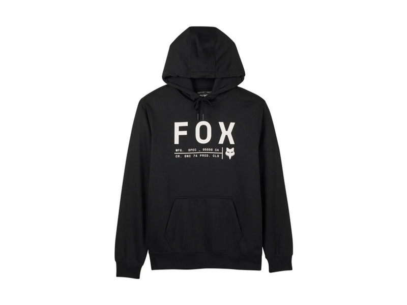Fox Non Stop fleece hoodie Black click to zoom image