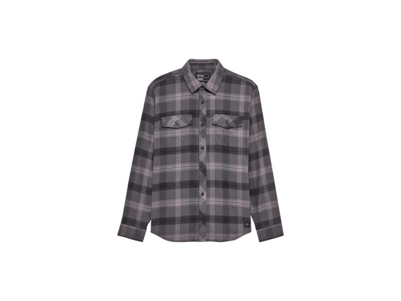 Fox Survivalist Core Flannel Dark Shadow click to zoom image