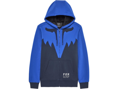 Fox Sasquatch Zip Fleece Blue click to zoom image