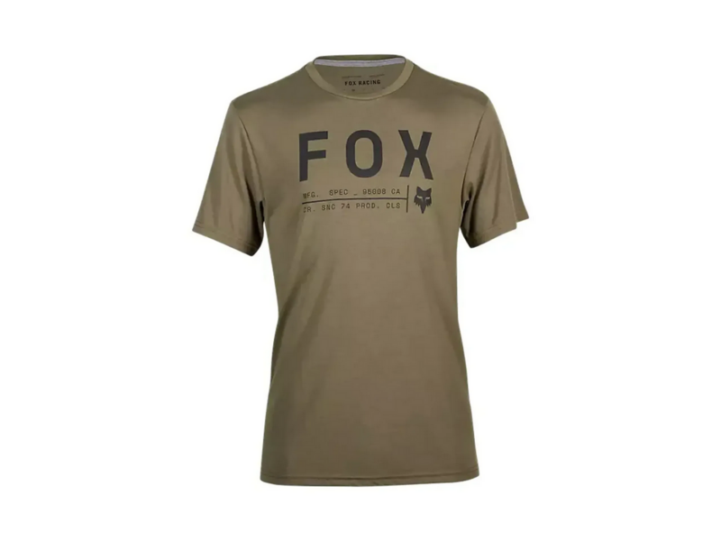 Fox Non Stop SS Tech Tee Olive click to zoom image