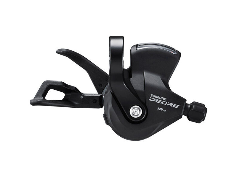 Shimano SL-M4100 Deore shift lever, 10-speed, with display, band on, right hand click to zoom image