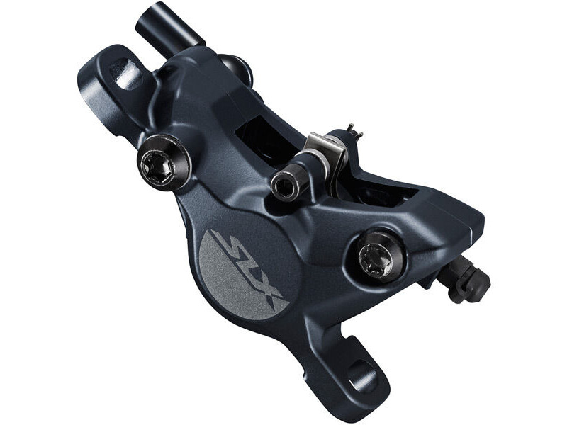 Shimano BR-M7100/BL-M7100 SLX bled brake lever/post mount calliper, rear left click to zoom image