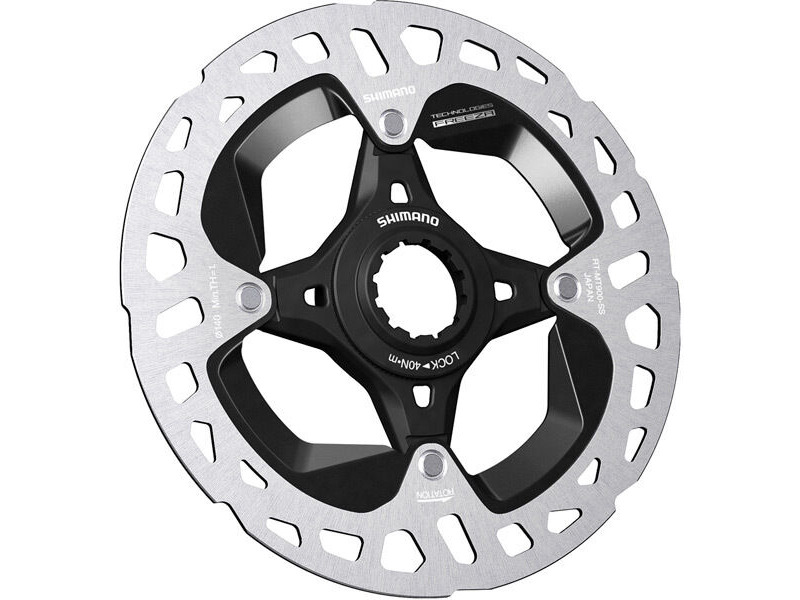 Shimano RT-MT900 disc rotor with external lockring, Ice Tech FREEZA, 203 mm click to zoom image